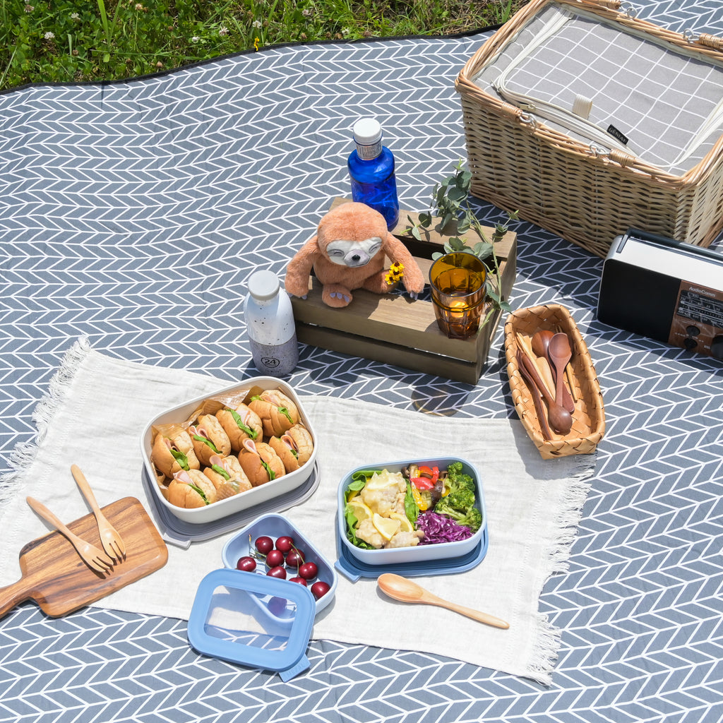 メディアでも取り上げられました！大人おしゃれなレジャーシート