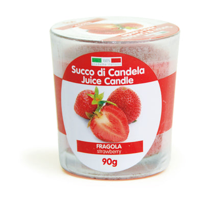 GLASS CANDLE STRAWBERRY　グラス キャンドル ストロベリー - スペースジョイ.トーキョー | SPACEJOY.TOKYO