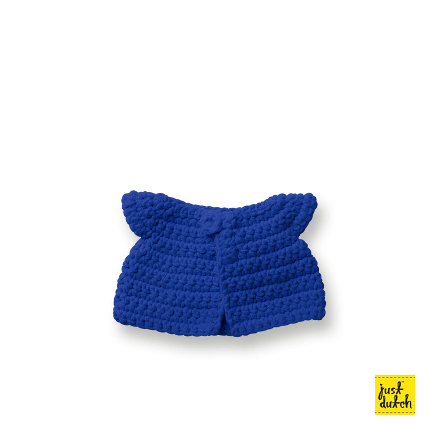 ドレス フラワー ブルー ハンドメイド