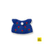 dress tulip blue handmade