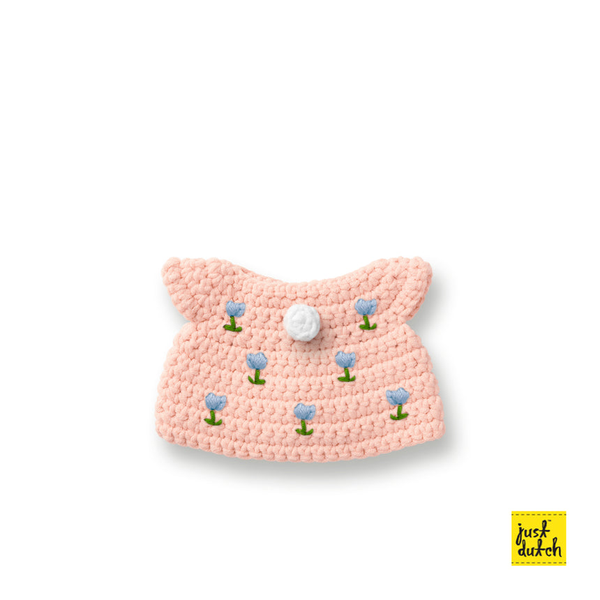 ドレス チューリップ パステルピンク ハンドメイド