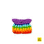 dress bright rainbow handmade