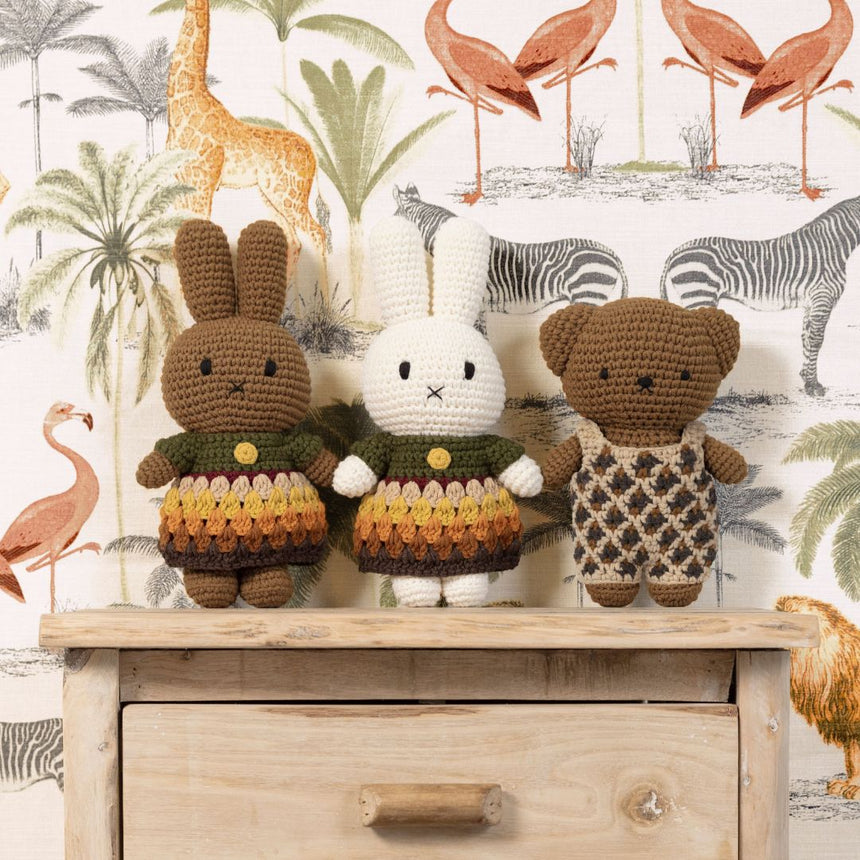 ミッフィー＆メラニー ハンドメイド＆ドレス ジャングルレインボー