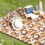 It was also featured in the media! Adult fashionable leisure sheet picnic &amp; beach rug