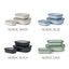 Circular Rectangular 3 Piece Set Low